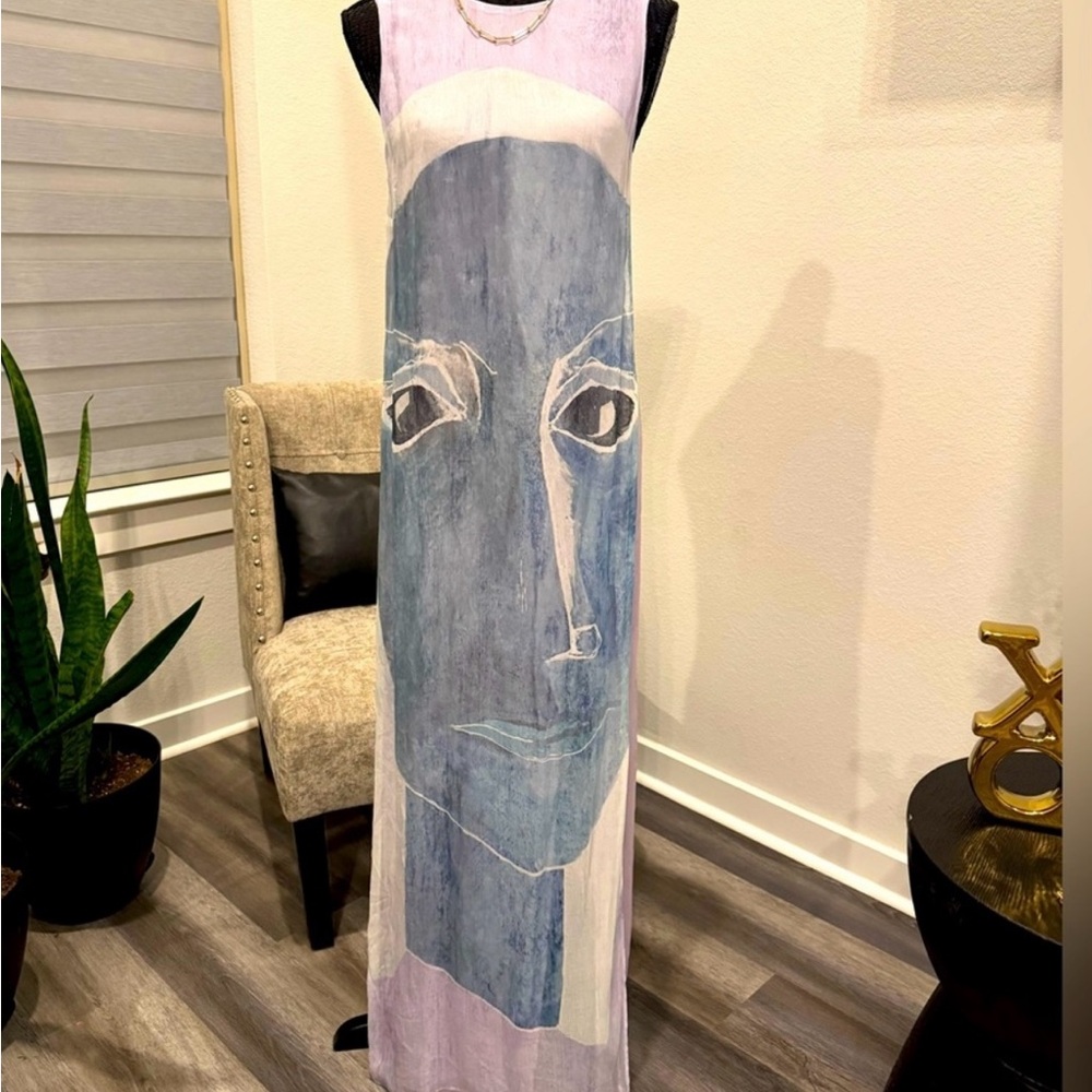 Abstract Face Zara Dress
